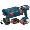 Square Drive Impact Wrench Kit 18 Volt Lithium-Ion 1/2 in. Brushless Detent Pin