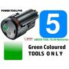 5 GENUINE BOSCH 10.8V 2.0a BATTERIES Green Tool ONLY 1600A0049P 3165140808804