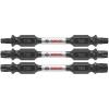 Bosch Impact Tough Screwdriver Bit Set 2-1/2-In Square Double-Ended Bit Set #1 small image