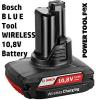 stock 0 Bosch GBA 10,8v 2.5ah Li-ION Battery (WIRELESS) 1600A00J0E 3165140859455 #1 small image