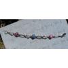 LINDE LINDY STAR SAPPHIRE CREATED RUBY STAR BRACELET NPM SECOND QUALITY DISCOUNT
