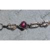 LINDE LINDY TRANS RED STAR RUBY CREATED BRACELET NPM SECOND QUALITY DISCOUNT
