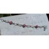 LINDE LINDY TRANS RED STAR RUBY CREATED BRACELET NPM SECOND QUALITY DISCOUNT #1 small image