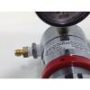 LINDE Gas regulator type RB 200/1 9D single stage 0-125 psi Oxygen compatable #2 #4 small image
