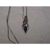 Sterling Silver,Accent Diamonds,Marquise Linde/Lindy Blue Star Sapphire Necklace #3 small image