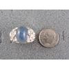 6+ CT PMP LINDE LINDY TRANS CEYLON BLUE STAR SAPPHIRE CREATED FF RING .925 SS