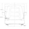 Chariot élévateur PS12 GS12 suspension faible adapté Linde V - E – lourds Chario #2 small image