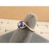 8X6mm 1.5+ CT LINDE LINDY CRNFLWR BLUE STAR SAPPHIRE CREATED SECOND RING .925 SS #3 small image