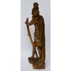 Skulptur Figur Holz Linde handgeschnitzt Heiliger Christophorus 1950/ 60 H 52 cm #5 small image