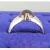 MEN&#039;S 11X9mm 4+ CT TRANS PURPLE LINDE LINDY STAR SAPPHIRE CREATED SECOND RING SS #3 small image