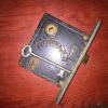 Antique VICTORIAN Eastlake F. C Linde Style Lock With Skeleton Key #2 small image