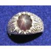 MEN&#039;S 10x8mm 3+ CT TRANS PURPLE LINDE LINDY STAR SAPPHIRE CREATED SECOND RING SS