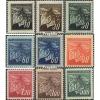 Czechoslovakia 424-432 (complete issue) unmounted mint / never hinged 1945 Linde