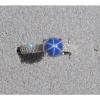 VINTAGE LINDE LINDY SIGNED  CF BLUE STAR SAPPHIRE CREATED RING RD PLATE .925 S/S #2 small image