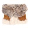 NEW UGG Scarf Linde Snood Sheepskin Shearling $600 retail #1 small image