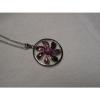 ...Sterling Silver,Enamel,Linde/Lindy Ruby Star Sapphire Pendant Necklace... #2 small image