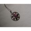 ...Sterling Silver,Enamel,Linde/Lindy Ruby Star Sapphire Pendant Necklace... #6 small image
