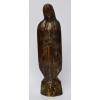 Skulptur Figur Holz Linde handgeschnitzt Madonna Maria Muttergottes 19Jh H 33 cm #1 small image