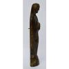 Skulptur Figur Holz Linde handgeschnitzt Madonna Maria Muttergottes 19Jh H 33 cm