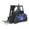 Carson Blue Forklift Linde H 40 D + Pallet Cargo RC Model Car 1:14 Genuine New #6 small image