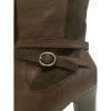 UGG LINDE TALL BOOTS HEELS BROWN JAVA LEATHER US 9.5 /EUR 40.5 /UK 8 -New! #5 small image