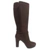 UGG LINDE TALL BOOTS HEELS BROWN JAVA LEATHER US 9.5 /EUR 40.5 /UK 8 -New! #7 small image