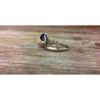 14k White Gold Linde Star Sapphire Ring with Diamonds #4 small image