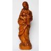 Skulptur Holz Linde handgeschnitzt Madonna mit Kind sign. HW 50er/60er H. 68,5cm #1 small image