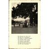 ALLENDORF Werra Hessen AK ~1920 Familie ad. alten Linde Baum mit Text Gedicht
