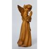 Engel Skulptur Holzfigur Linde handgeschnitzt Höhe 19 cm sehr ausdrucksvoll #3 small image
