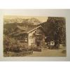 Garmisch , Gasthof Linde 1933, gelaufen, alte Ansichtskarte