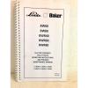 Linde-Baker Pallet Truck Operating Instructions Manual, BW60 BW80 BWR40 etc(4229
