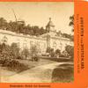 E. LINDE BERLIN GERMANY 1874 STEREOVIEW WINDMILL POTSDAM  SANSSOUCI  CASTLE