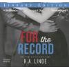 For the Record by K.A. Linde Compact Disc Book (English) #1 small image