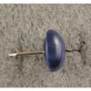 MEN&#039;S 16X12MM 9+CT LINDE LINDY CRNFLWR BLUE STAR SAPPHIRE CREATED 2NDS TIE TACK #2 small image
