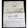 LINDE AIR PRODUCTS PRESTOWELD WELDING INSTRUCTION &amp; PRICE LIST BROCHURE 1951