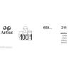 Artoz 1001- 20 Stück Einzelblatt DIN A5 100g/m² 210x148 mm - Frei Haus