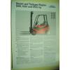 Sales Brochure Original Prospekt Linde Diesel &amp; Treibgas-Stapler H 12 H 16 H 18