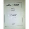 1993 Linde Baker Electric Pallet Truck Manuals (Inv.33738) #3 small image