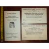BD332 Vintage LOT 3 Booklet &amp; Season Passes Acetylene Linde Air Products Co 1933 #1 small image