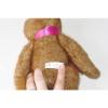 Sadie Bear Linde Lane Tea Party Sparkly Rust Brown Teddy Plush Stuffed Toy 12&#034; #2 small image