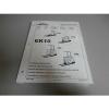 NEW Linde EK10 Order Picker Parts Book Catalog Manual #1 small image