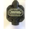 John S Barnes Corp Hydraulic Pump GC-1230-DC-10-A-9