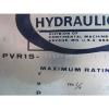 PVR15 Hydraulic Vane Pump Variable Displacement Pressure Comp 15 Gal 1500 PSI #9 small image