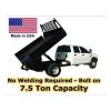 FLAT BED TRUCK DUMP KIT 12 to 14 Ft Flat Bed Trucks - 7.5 Ton Cap - Made in USA