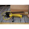 ENERPAC P-392 HYDRAULIC HAND PUMP 10,000PSI 2 SPEED  W/ 6&#039; HOSE &amp; COUPLER MINT!! #2 small image