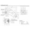 REXROTH hydraulic pump A17FO080/10NLWK0E81-0 R902162396 #2 small image