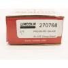 Lincoln 270768 Pressure Gauge Winters For Use With: LINCOLN CENTROMATIC New #2 small image