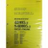 Komatsu 4D105-3 S4D105-3 Series Engine Factory Shop Service Repair Manual