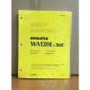 Komatsu WA120L-3MC Wheel Loader Shop Service Repair Manual #1 small image